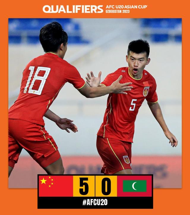 1663191413242099347.jpg 开云在线-【U20亚预赛】热合米图拉2球艾菲尔丁传射 国青5比0