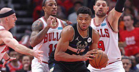 kaiyun-恶汉连续爆发雄鹿客场连胜 晋级半决赛只一步之遥